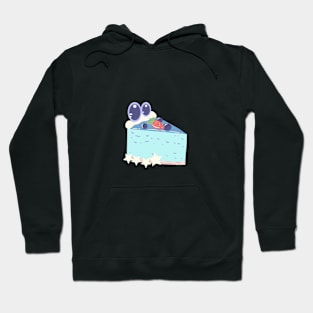 Cake Slice Blue Ver Hoodie